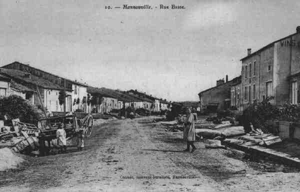 Post card of Hannonville, France