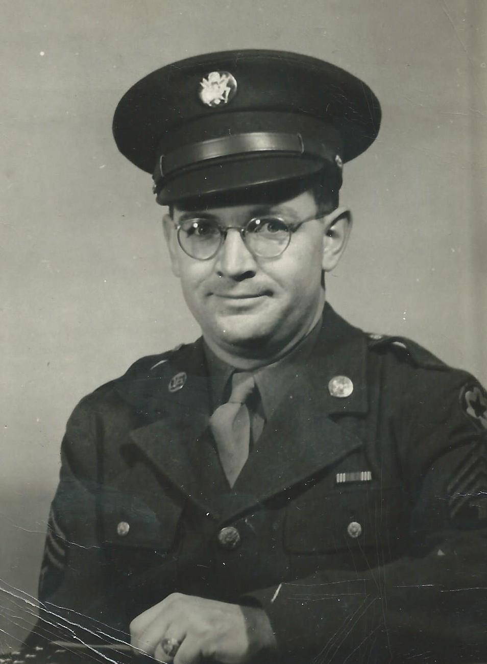 James McNitt in uniform