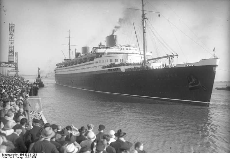 S. S. Bremen in 1929