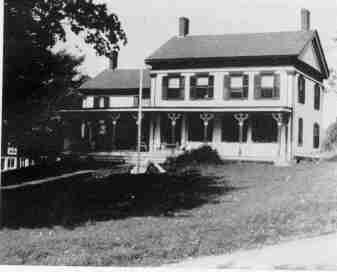 House at Salem, N.Y. built by James McNitt in 1823-24